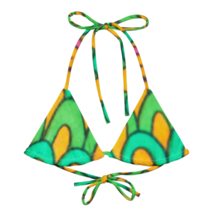 VINTAGE DESIGN BIKINI TOP